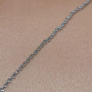 Silver Twist Bracelet